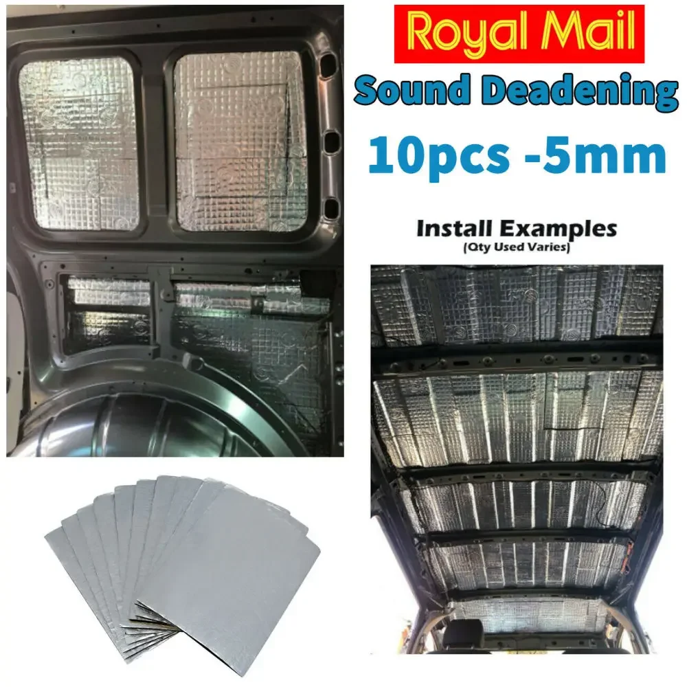 Car Audio Sound Deadening Mat - 5mm Flame Retardant Car Sound Insulation