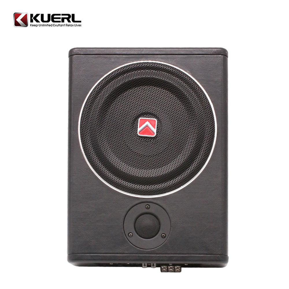 Under Seat Subwoofer Slim 8 Inch - Portable 12v Mini High Power Under