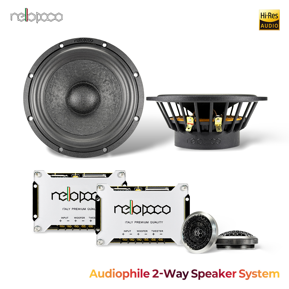 Car Audio Component Speaker 6.5 - Car Audio 2-Way Speaker System 6.5