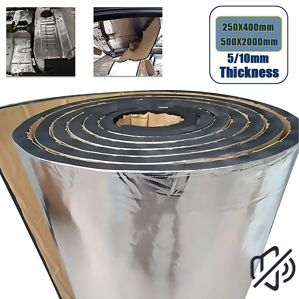Car Audio Sound Deadening Mat - 2000*500/250*400mm 5/10mm Car Sound Mat Proofing
