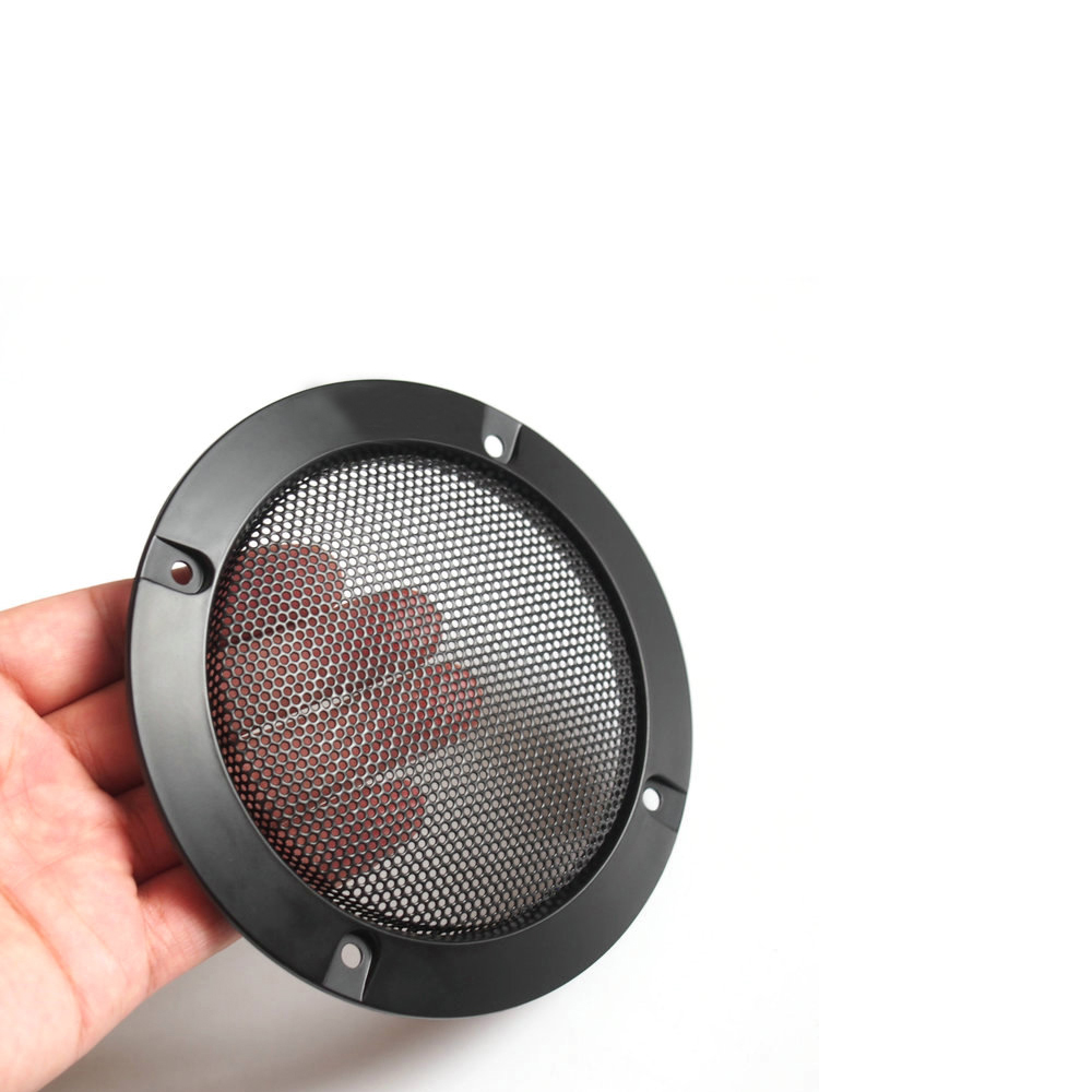 Car Subwoofer Grill Protector - 1pc Universal Steel Car Speaker Audio