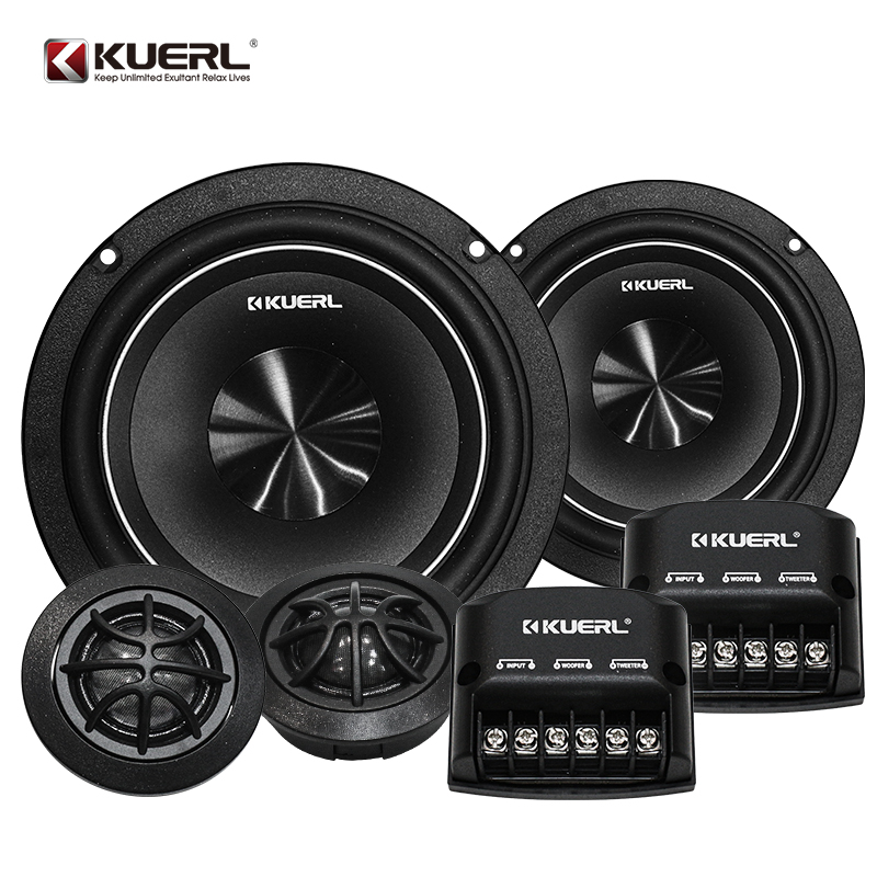 Car Audio Component Speaker 6.5 - TOP Kuerl PP Cone Material RMS