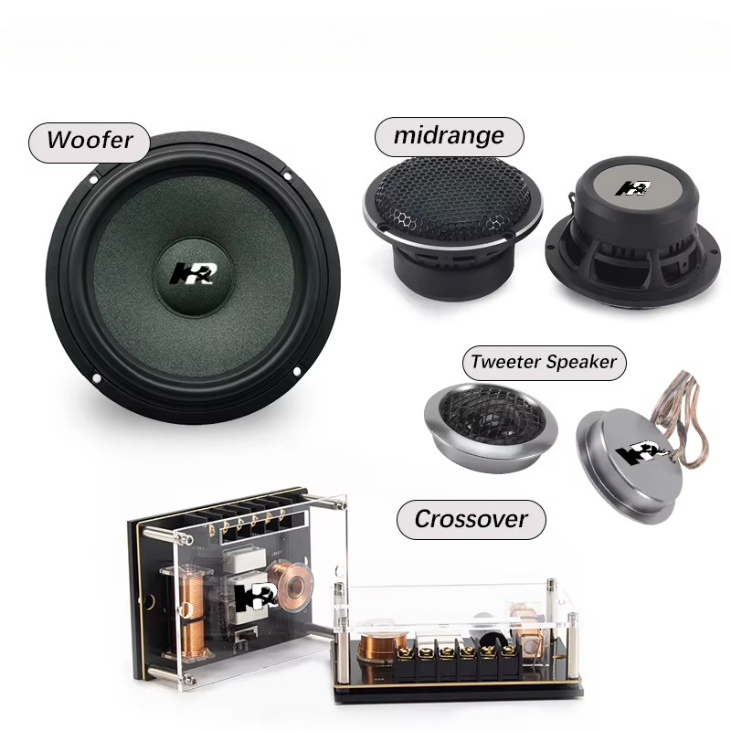 Car Audio Component Speaker 6.5 - ZM-NK-ET653 RMS Power 100W*2 6.5 Inch