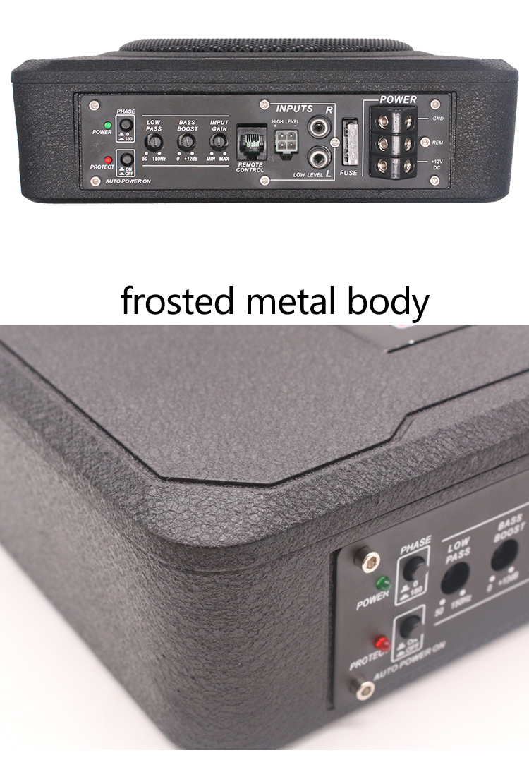 Under Seat Subwoofer Slim 8 Inch - Guangzhou Factory Wholesale Super Bass Active