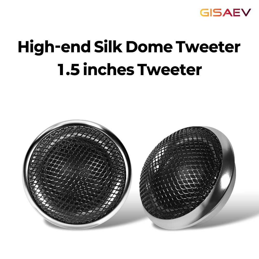 Car Audio Tweeter Silk Dome - 1.5-Inch Car High Fidelity Stereo Speaker