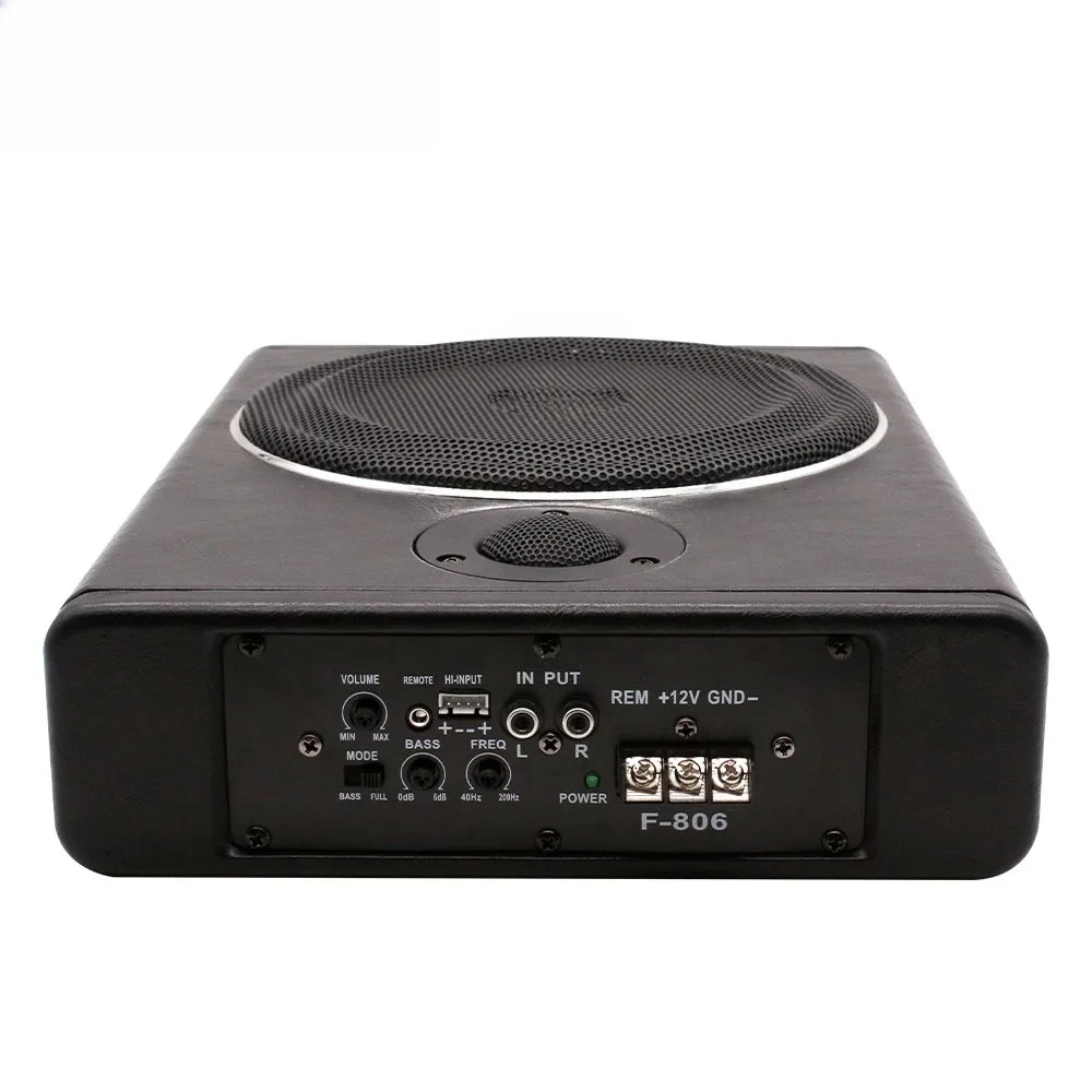 2025 Portable 12V mini high po - Under Seat Subwoofer Slim 8 Inch review and price