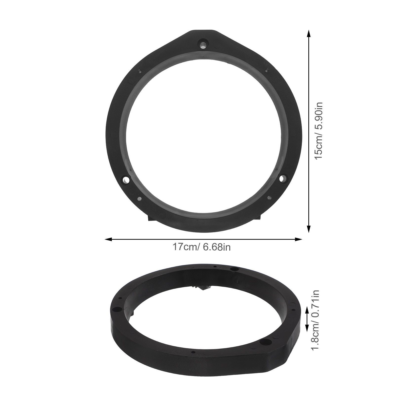 2Pcs Car Speaker Spacer Rings  - Car Speaker Adapter Bracket review and price