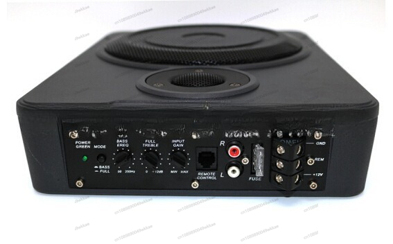 Slim Under‑Seat Car Audio Subw - Under Seat Subwoofer Slim 8 Inch review and price