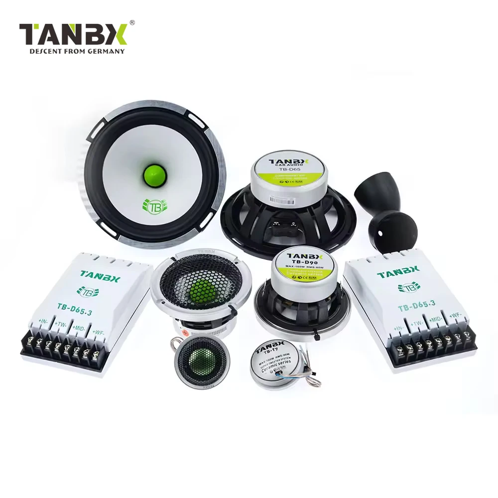 New Design 6.5 Inch 3-way Car  - Car Audio Component Speaker 6.5 review and price