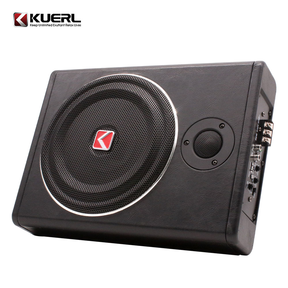 Portable 12v Mini High Power U - Under Seat Subwoofer Slim 8 Inch review and price