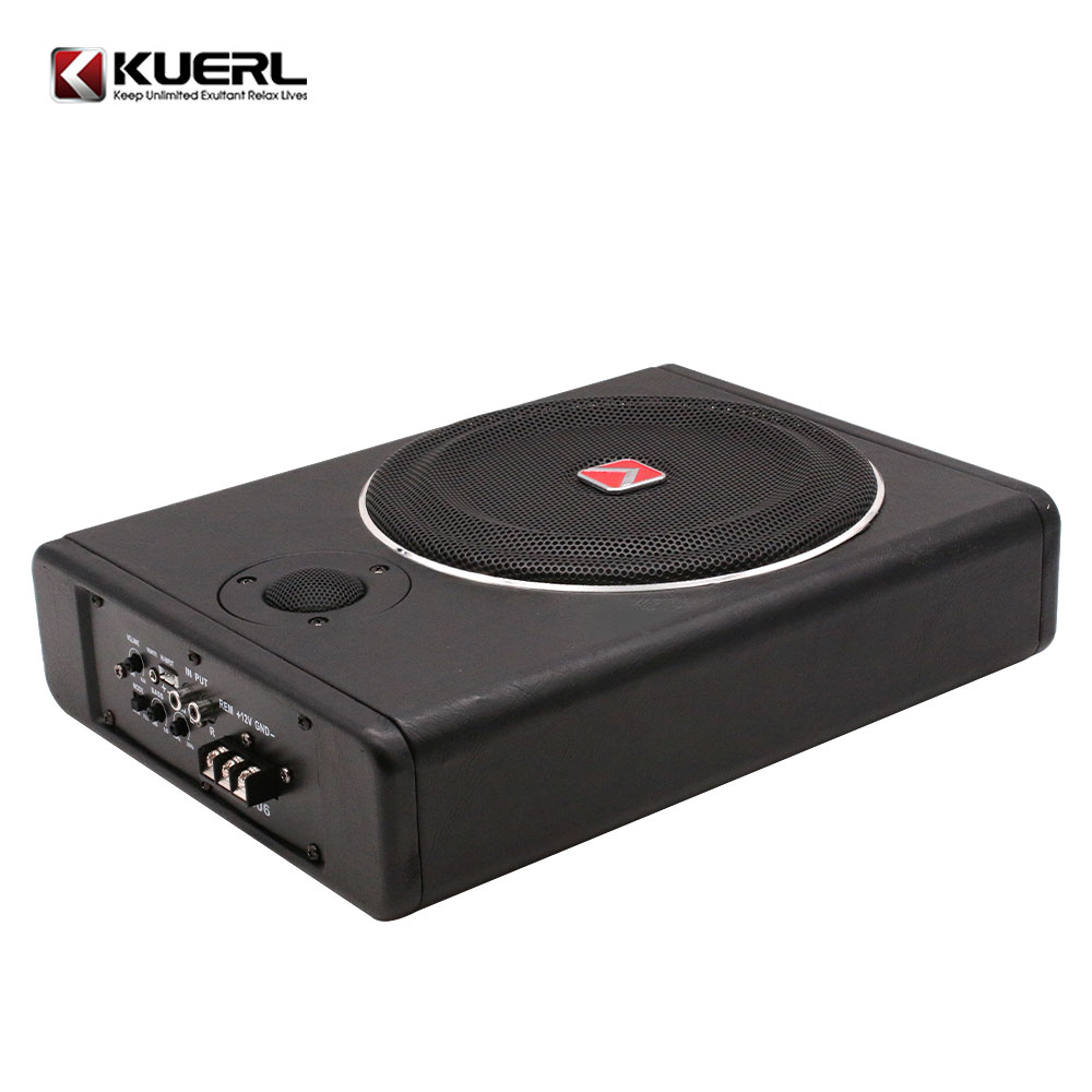 Portable 12v Mini High Power U - Under Seat Subwoofer Slim 8 Inch review and price