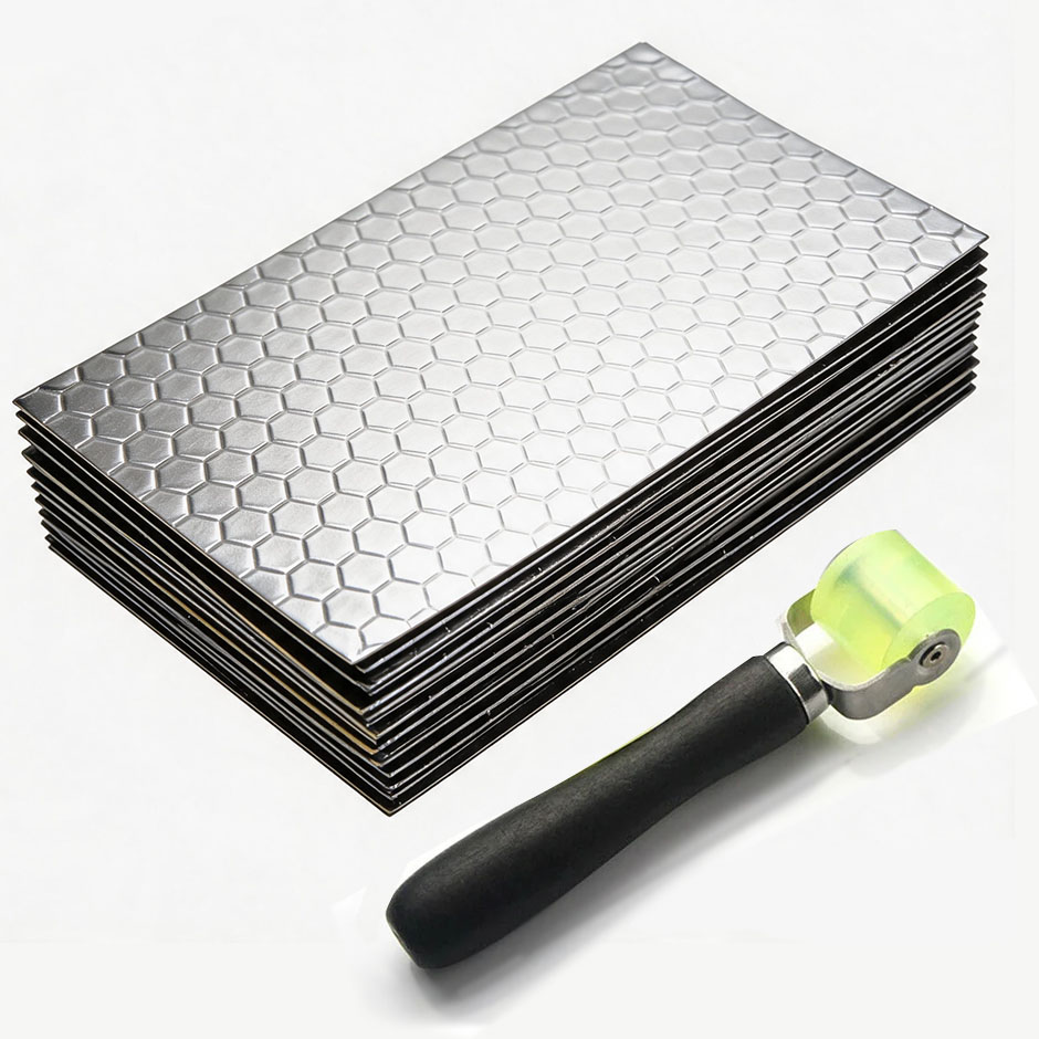 QXNY SelfAdhesive ButylRubber  - Car Audio Sound Deadening Mat review and price