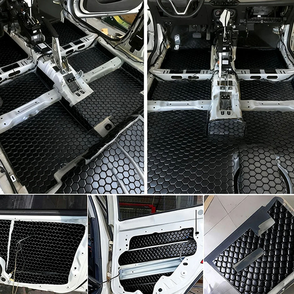 QXNY SelfAdhesive ButylRubber  - Car Audio Sound Deadening Mat review and price