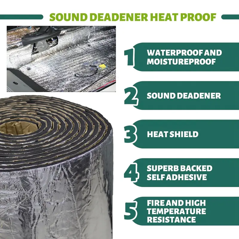 2000*500/250*400mm 5/10mm Car  - Car Audio Sound Deadening Mat review and price