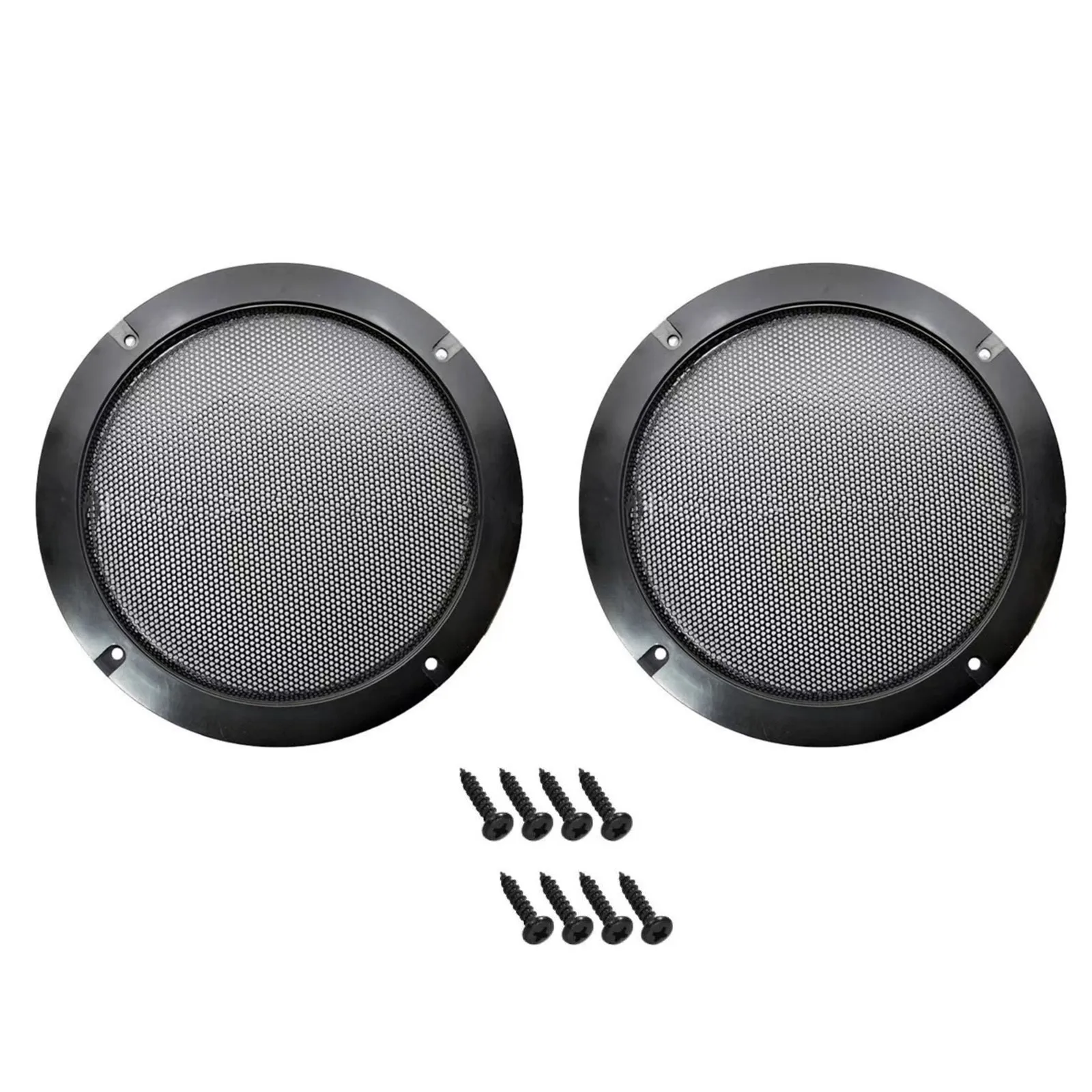 2Pcs 6.5 Inch Black Car Speake - Car Subwoofer Grill Protector review and price