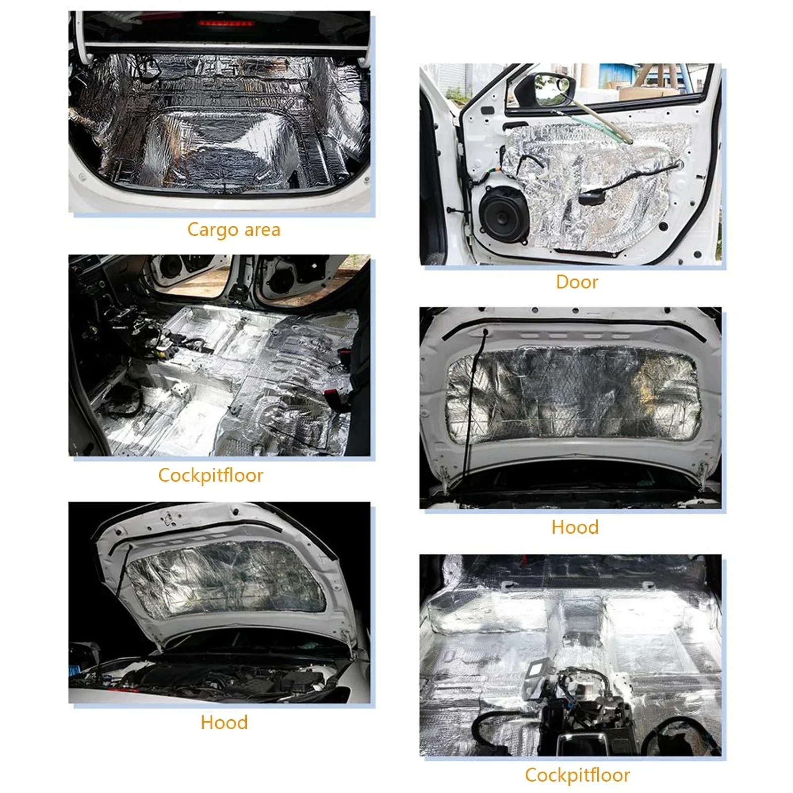 2000*500/250*400mm 5/10mm Car  - Car Audio Sound Deadening Mat review and price