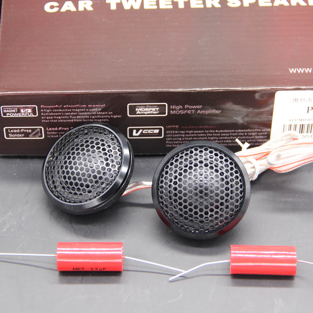 2pcs car audio speaker 25mm AS - Car Audio Tweeter Silk Dome review and price
