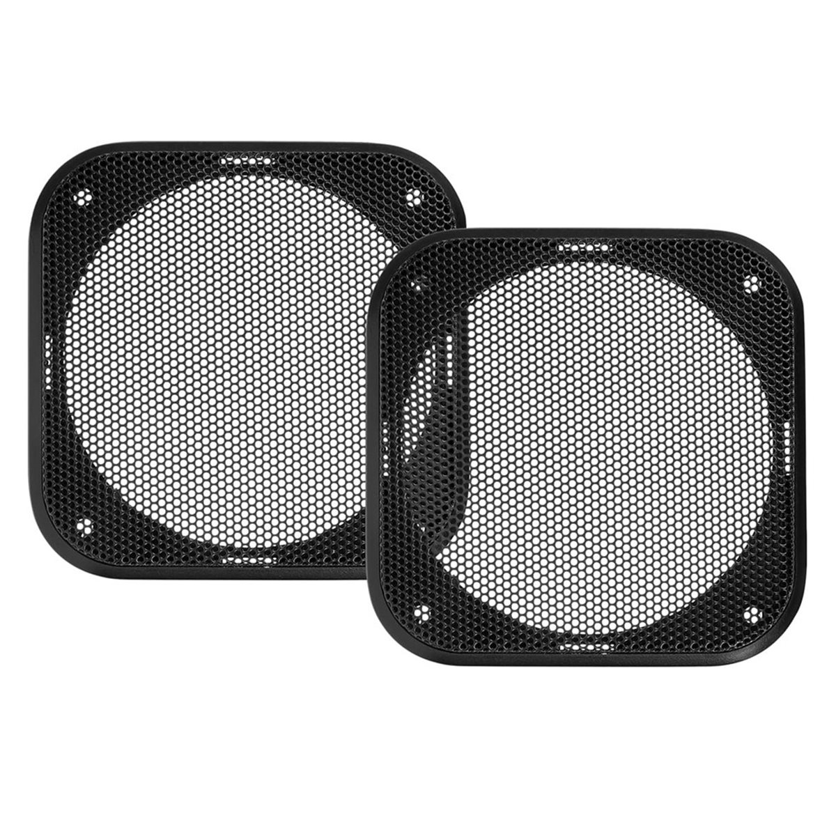 2pcs 4-Inch Square Speaker Gri - Car Subwoofer Grill Protector review and price
