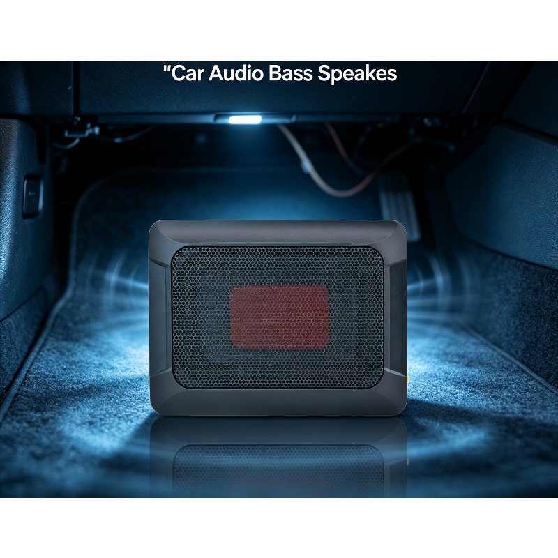 8 Inch Slim Under‑Seat Active  - Under Seat Subwoofer Slim 8 Inch review and price