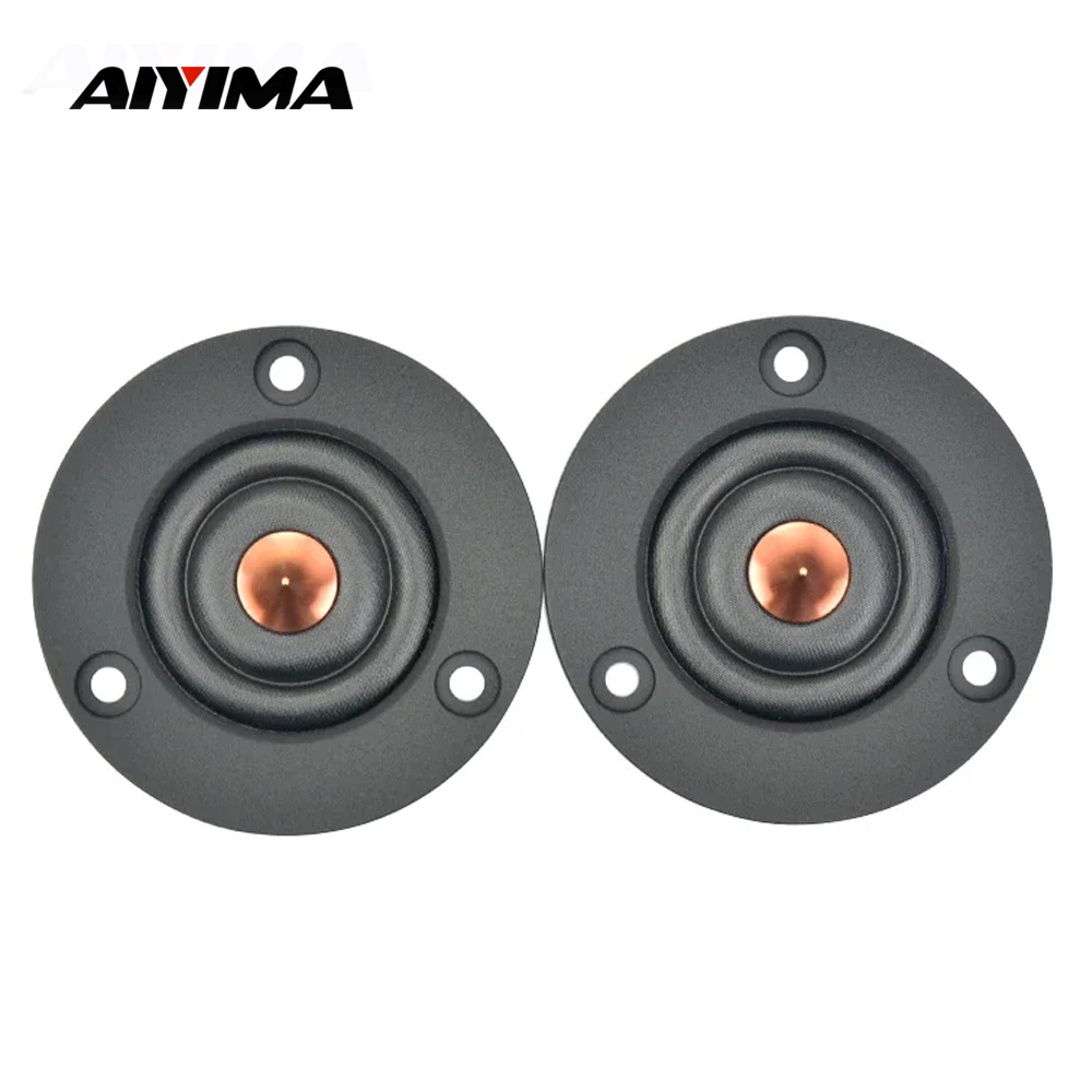 AIYIMA 2Pcs 2 Inch Tweeter 6 O - Car Audio Tweeter Silk Dome review and price