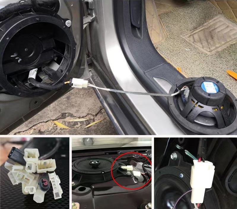 Car Door Bass Speaker Wire Cab - Car Speaker Adapter Bracket review and price