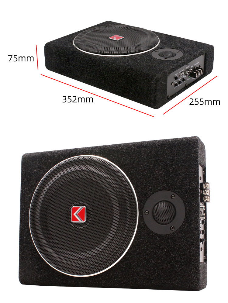 TOP 8INCH 12V Ultra-thin Car A - Under Seat Subwoofer Slim 8 Inch review and price