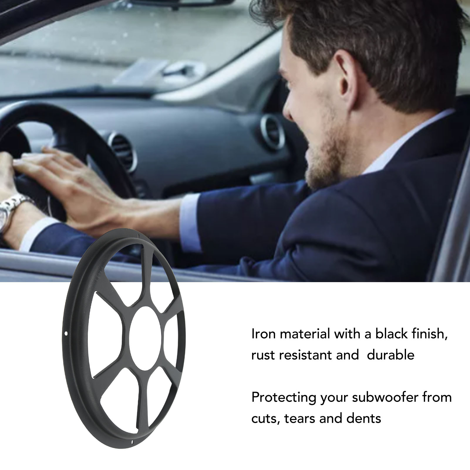 Audio Speaker Decorative Cover - Car Subwoofer Grill Protector review and price