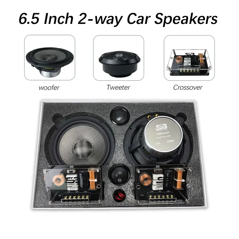 New Arrival Zeming Audio Best  - Car Audio Component Speaker 6.5 review and price