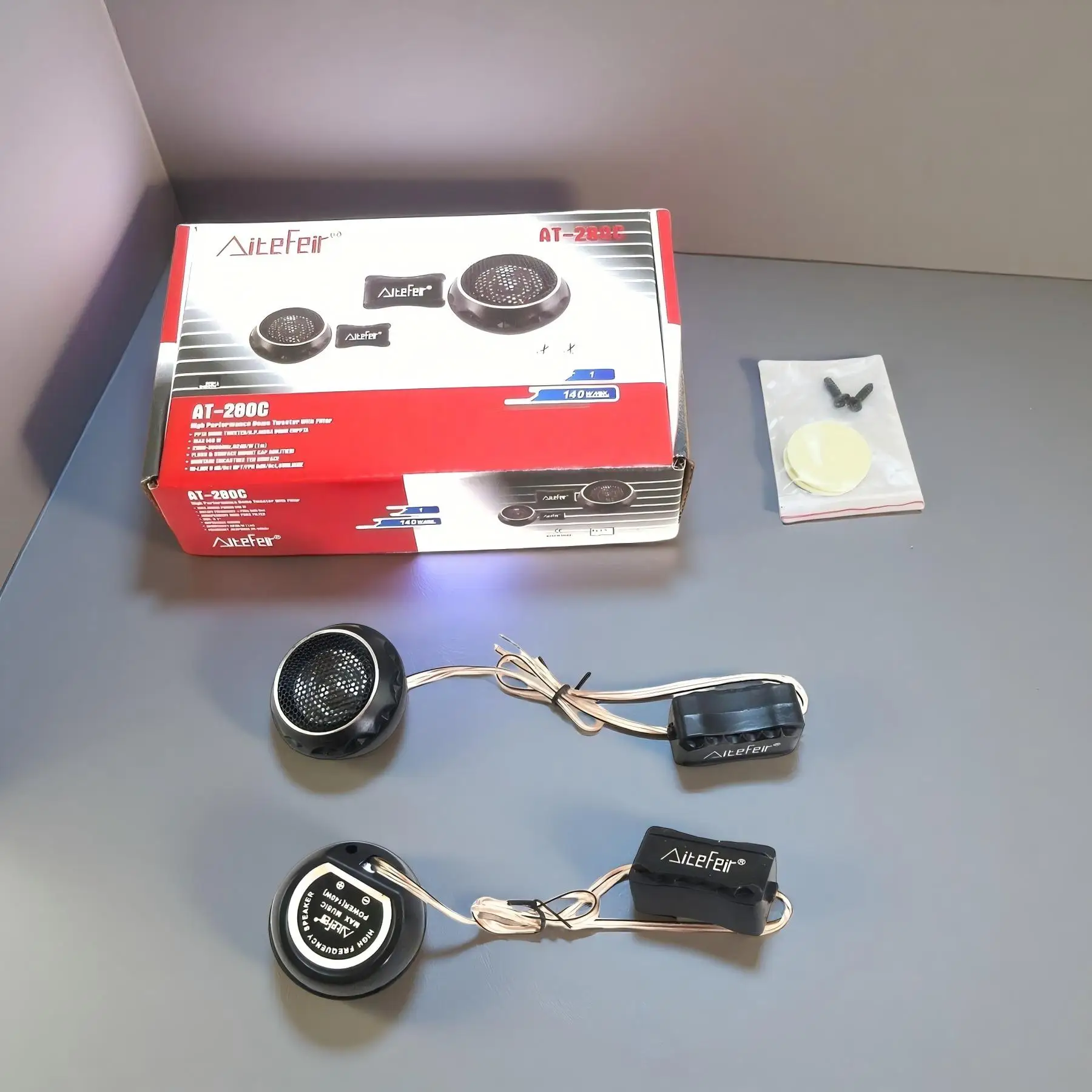 2 Pcs 280W Car Tweeters With F - Car Audio Tweeter Silk Dome review and price