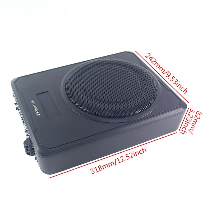 4ohm Aluminum Box 12V Slim 8-I - Under Seat Subwoofer Slim 8 Inch review and price