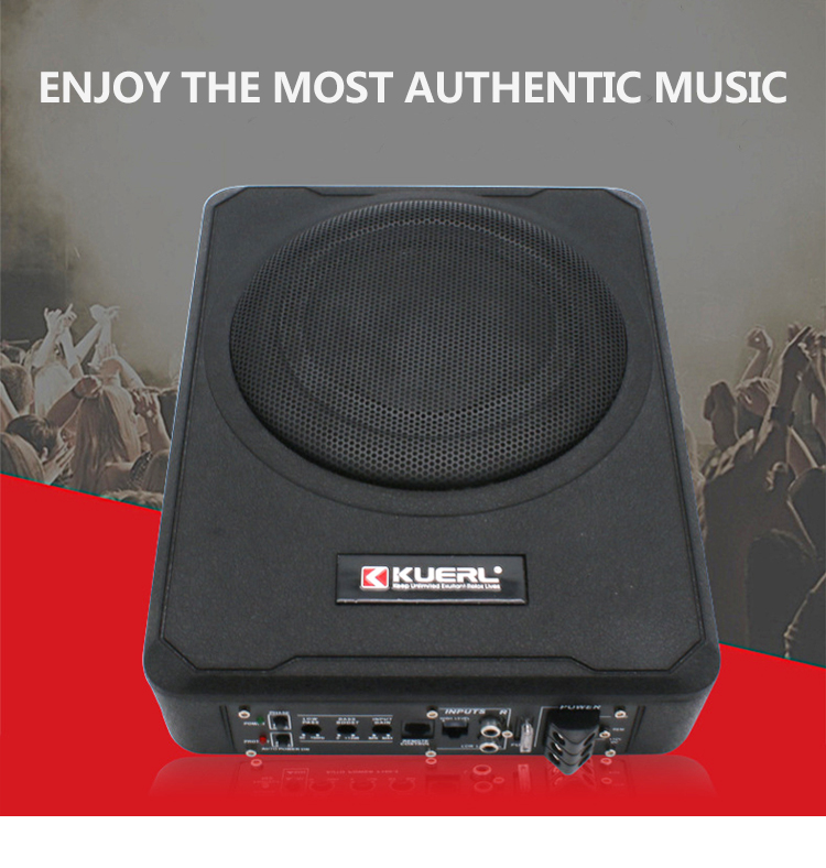Guangzhou Factory Wholesale Su - Under Seat Subwoofer Slim 8 Inch review and price