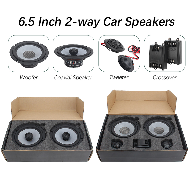 Zeming YS-65202 RMS 60W*2 Car  - Car Audio Component Speaker 6.5 review and price